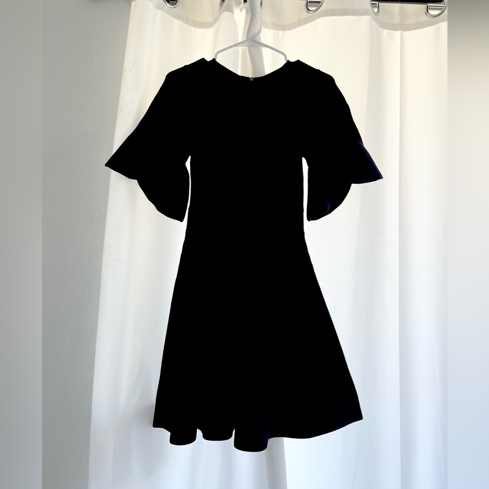 Ted Baker Black Fit and Flare Mini Dress - Picture 2 of 12